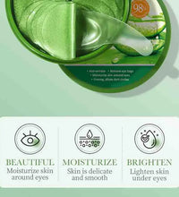 SAODER Aloe Vera Collagen Eye Mask – 60pcs Anti-Dark Circles & Firming