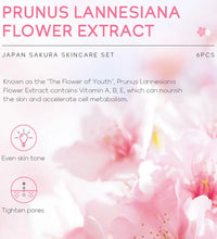 Sakura Skincare Set – Complete Face Care Gift Box