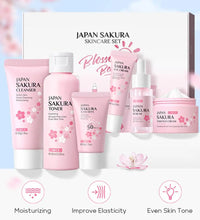 Sakura Skincare Set – Complete Face Care Gift Box