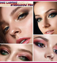 12-Color Matte Eyeshadow Stick – Waterproof & Long-Lasting