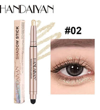 12-Color Matte Eyeshadow Stick – Waterproof & Long-Lasting