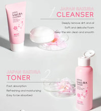 Sakura Skincare Set – Complete Face Care Gift Box