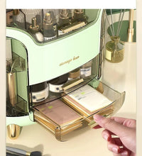 Transparent Dustproof Makeup & Jewelry Organizer – Large Capacity