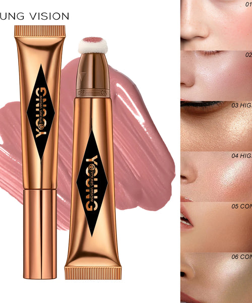 YOUNG VISION 6-Color Air Cushion Blush & Highlighter Stick