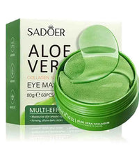 SAODER Aloe Vera Collagen Eye Mask – 60pcs Anti-Dark Circles & Firming