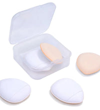 5/10pcs Mini Finger Puff Foundation Sponges – Cosmetic Makeup Applicator