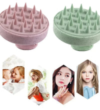 Silicone Shampoo Brush – Scalp Massager & Hair Washing Comb