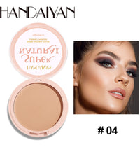 8-Color Matte Pressed Powder – Full Coverage, Oil Control Foundation