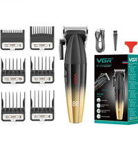 VGR Professional Hair Clipper with Digital Display – 9000 RPM Trimmer for Men
