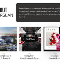 CARSLAN Black Magnetic Loose Setting Powder – Matte, Waterproof, Oil-Control