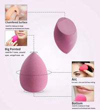 4/8pcs Makeup Sponge Set – Soft Beauty Blender for Foundation & Powder