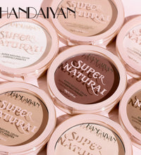 8-Color Matte Pressed Powder – Full Coverage, Oil Control Foundation