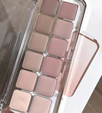 Full Matte Cool Eyeshadow Palette – Earth Tones & Low Saturation