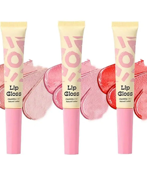 Squeeze Lip Gloss & Lip Oil – Waterproof & Moisturizing Lip & Cheek Makeup