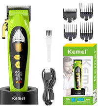 Kemei 2035 Professional Hair Clipper – Cordless Trimmer with Magnetic Motor