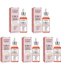 5-in-1 Vitamin C & Hyaluronic Acid Face Serum – Firming & Brightening