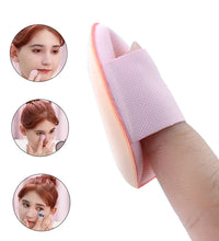 5/10pcs Mini Finger Puff Foundation Sponges – Cosmetic Makeup Applicator