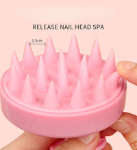 Silicone Shampoo Brush – Scalp Massager & Hair Washing Comb