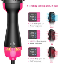 Heating Comb Hair Straightener – One-Step Electric Brush & Dryer