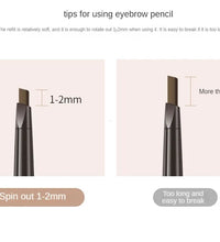 2-in-1 Eyebrow Pencil – Waterproof & Long-Lasting Brow Tattoo Pen