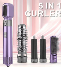 5-in-1 Hot Air Brush & Hair Dryer