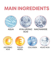 5-in-1 Vitamin C & Hyaluronic Acid Face Serum – Firming & Brightening