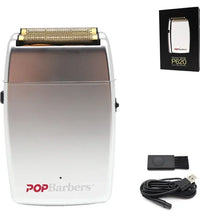 POP Barbers P620 Electric Beard Trimmer & Foil Shaver – 11000 RPM