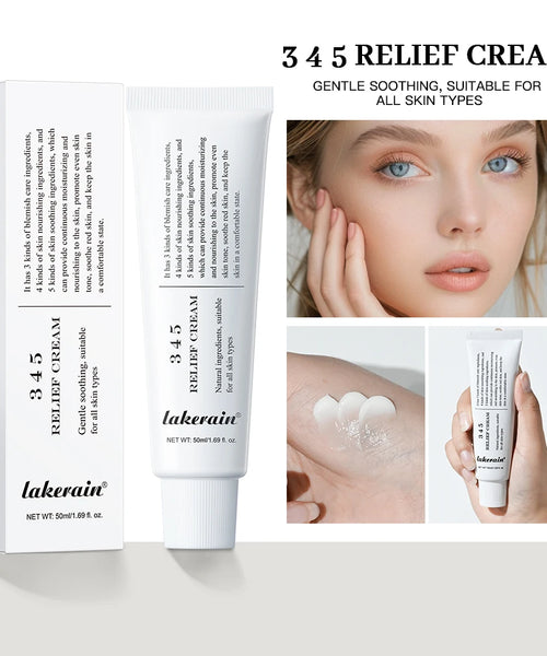 345 Relief Cream – Brightening, Anti-Acne & Moisturizing Skincare