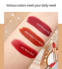 Matte Lipstick Set – 3 Colors with Silver Chain Bag