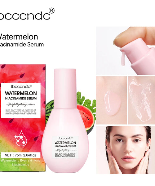 IBCCCND Watermelon Nicotinamide Light Bulb Essence – Brightening & Moisturizing