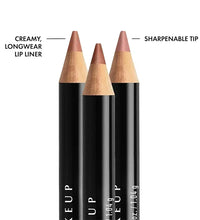 Waterproof Slim Lip Pencil – Long-Lasting Matte Nude & Brown
