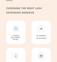 Gollee Fast-Drying Eyelash Extension Glue – 0.5–1s, No Odor, No Irritation