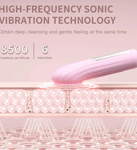 Sonic Facial Cleansing Brush – Waterproof & Rechargeable Exfoliator