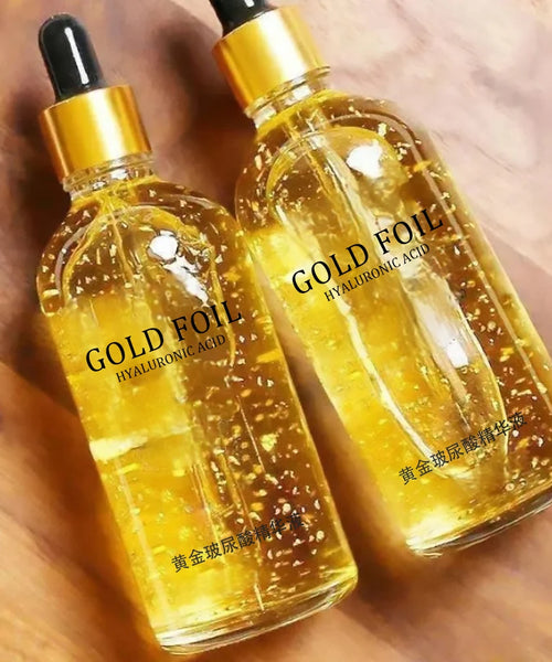 100ml 24K Gold & Hyaluronic Acid Face Serum – Anti-Aging & Whitening