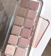 Full Matte Cool Eyeshadow Palette – Earth Tones & Low Saturation