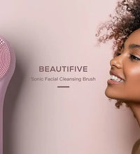 Sonic Facial Cleansing Brush – Waterproof & Rechargeable Exfoliator