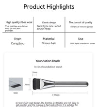 Ultra-Thin Foundation Brush – Lightweight Flat Contour & Blending Brush