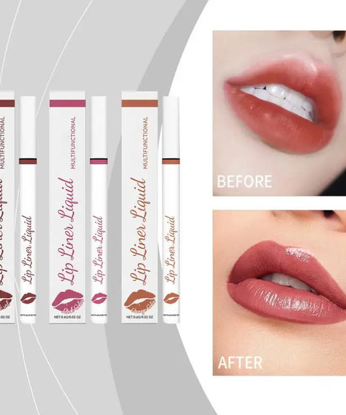 Matte Liquid Lipliner Pencil – Quick Drying & Smudge-Proof