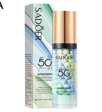 Tri-Color Face Makeup Primer & Contour Cream – Waterproof Base