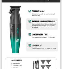 VGR Professional Hair Clipper with Digital Display – 9000 RPM Trimmer for Men