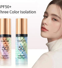 Tri-Color Face Makeup Primer & Contour Cream – Waterproof Base