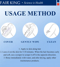 FAIR KING Herbal Hair Removal Cream – 40g Painless Depilatory for Men & Women