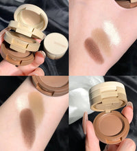 Tri-Color Matte Eyeshadow – Multi-Layered Eye Makeup