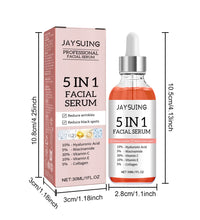 5-in-1 Vitamin C & Hyaluronic Acid Face Serum – Firming & Brightening