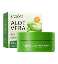 SAODER Aloe Vera Collagen Eye Mask – 60pcs Anti-Dark Circles & Firming