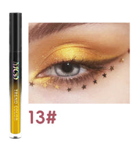 13-Shade Waterproof Liquid Eyeshadow – High Shine & Smudge-Proof