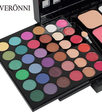 40/74/78-Color Glitter Eyeshadow Palette – Matte, Waterproof, Long-Lasting