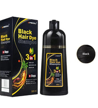 100ml/500ml 3-in-1 Hair Dye Shampoo – Instant Gray Coverage