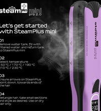 2025 New Steam Hair Straightening Iron