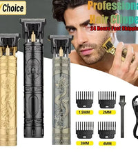 T9 Body Hair Trimmer & Beard Clippers – Professional Electric Shaving Machine for Men